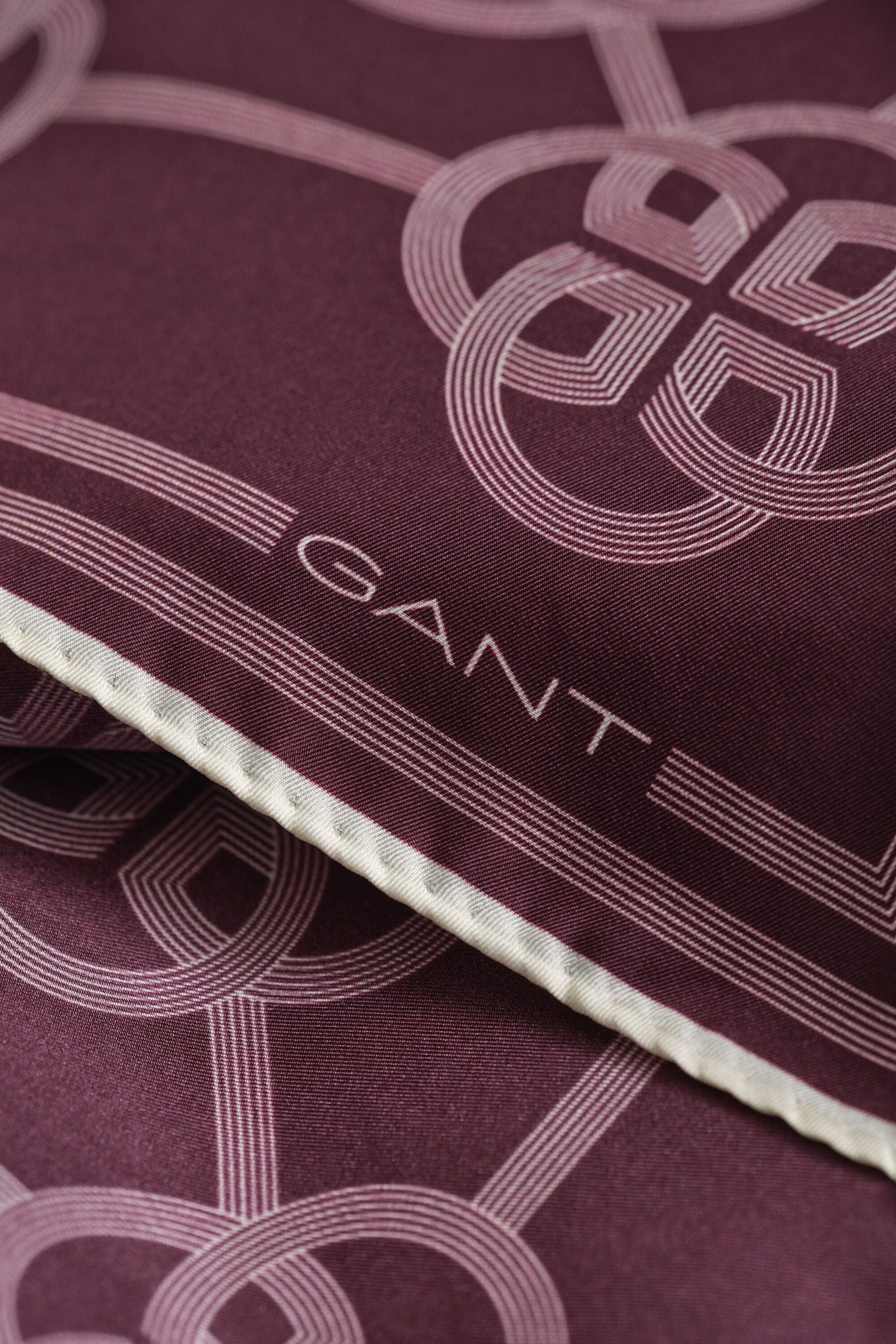 Monogram Seidentuch mit Print