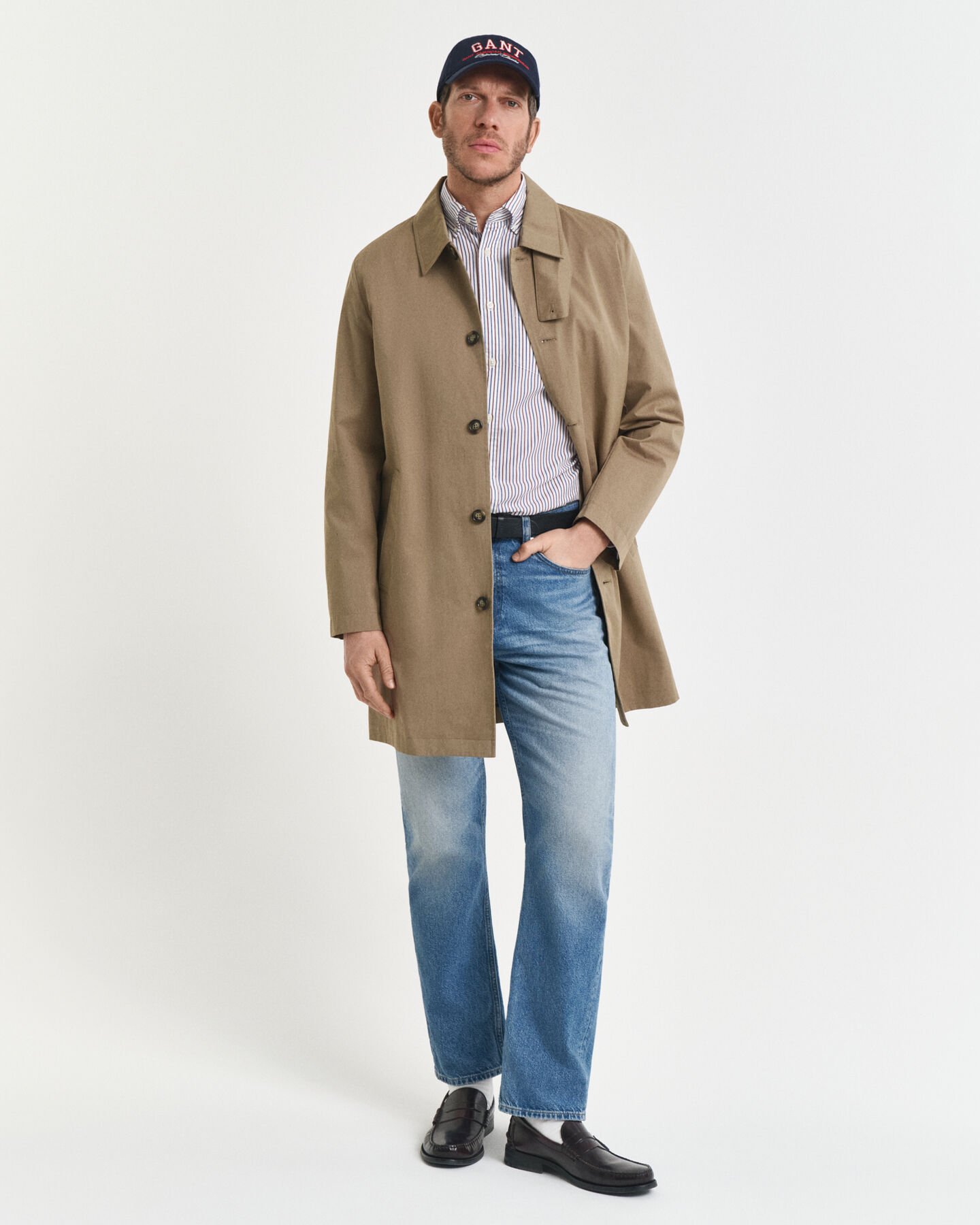 Kurzmantel aus Baumwolle