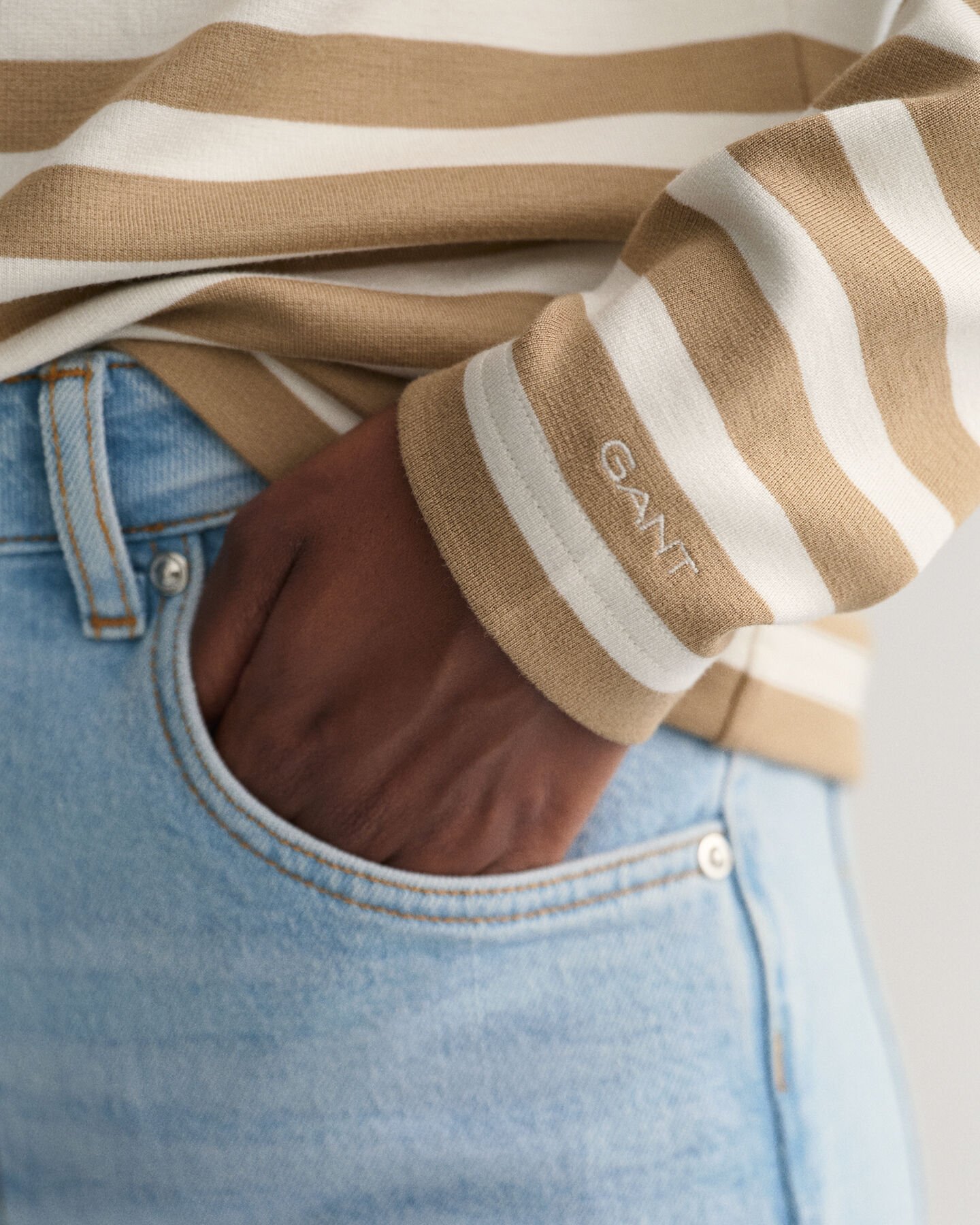 Langarm-T-Shirt mit Streifen