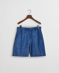 Relaxed Fit Resort Shorts aus Leinen