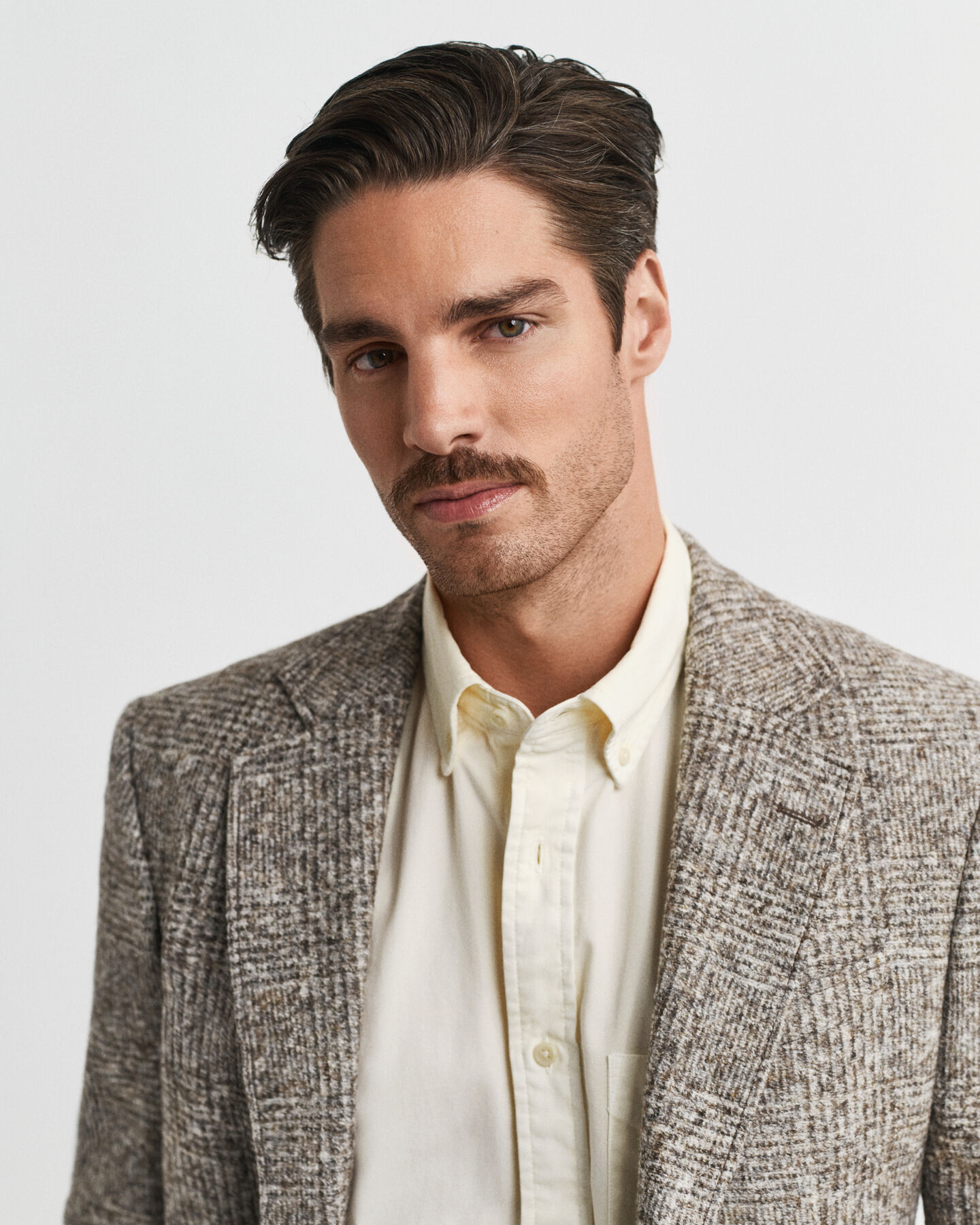 Kariertes Stricksakko