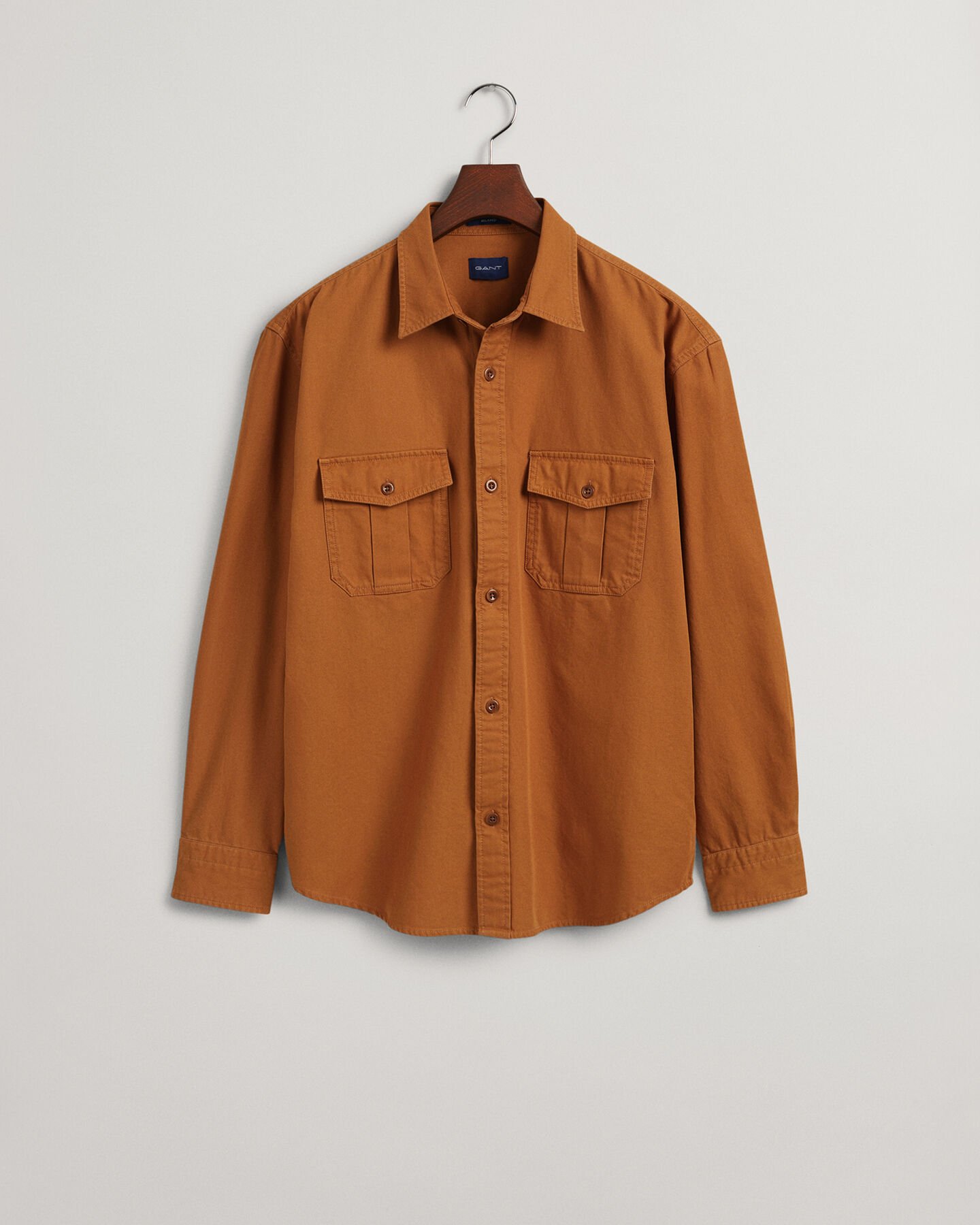 Relaxed Fit Twill Hemd