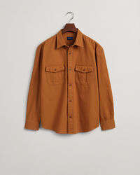 Relaxed Fit Twill Hemd