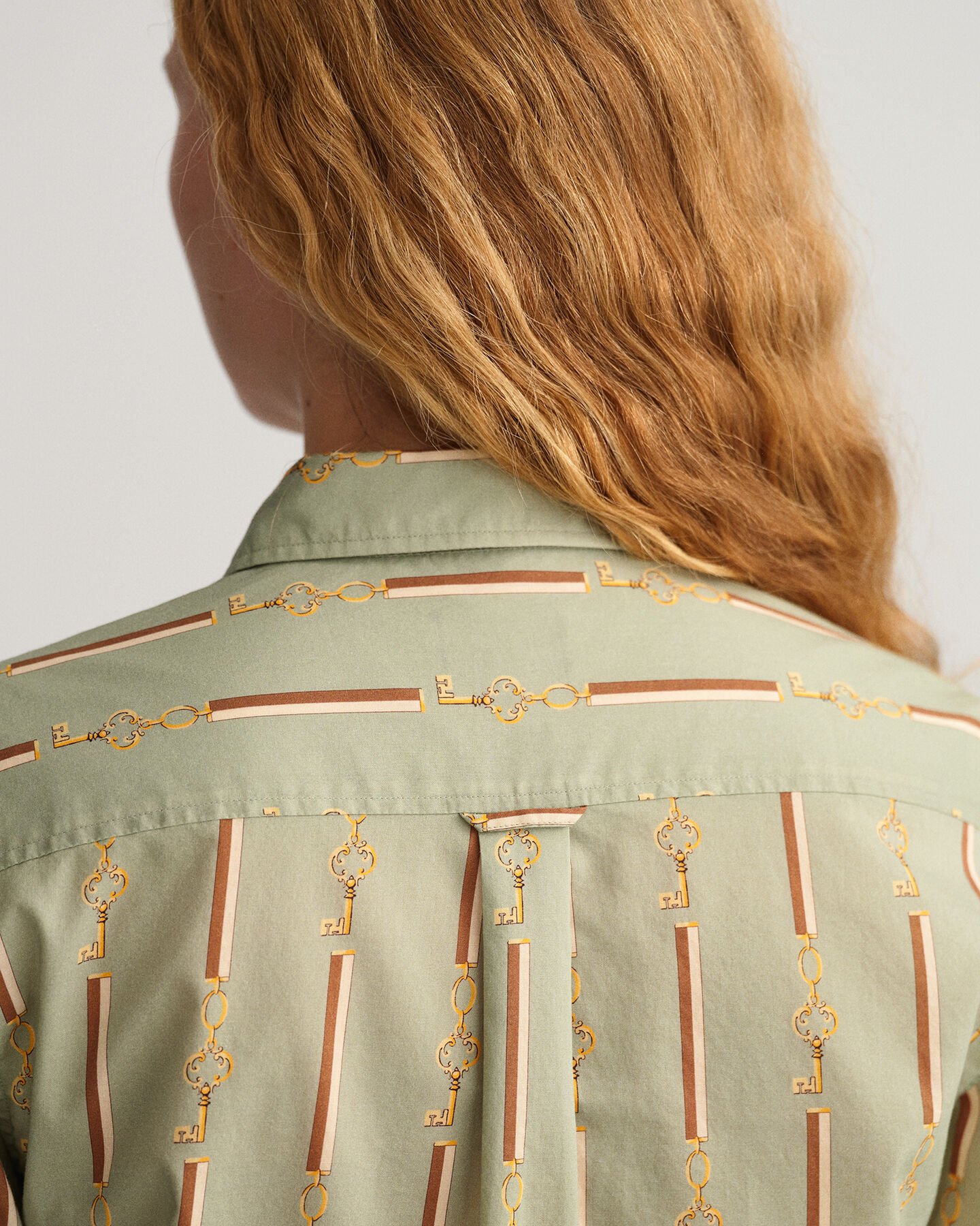 Regular Fit American Luxe Bluse aus Baumwoll-Voile