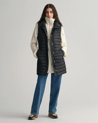 Leichte Daunen-Longweste