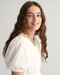 Teen Girls Broderie Anglaise Kleid