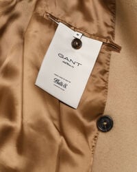 Zweireihiger Wollmantel