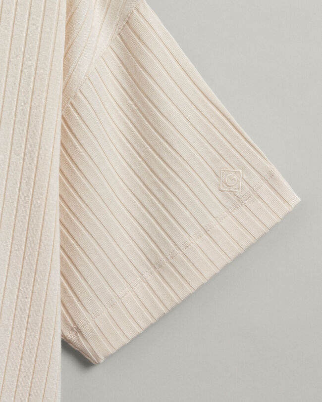 Detail Langarm-T-Shirt mit Schlitz