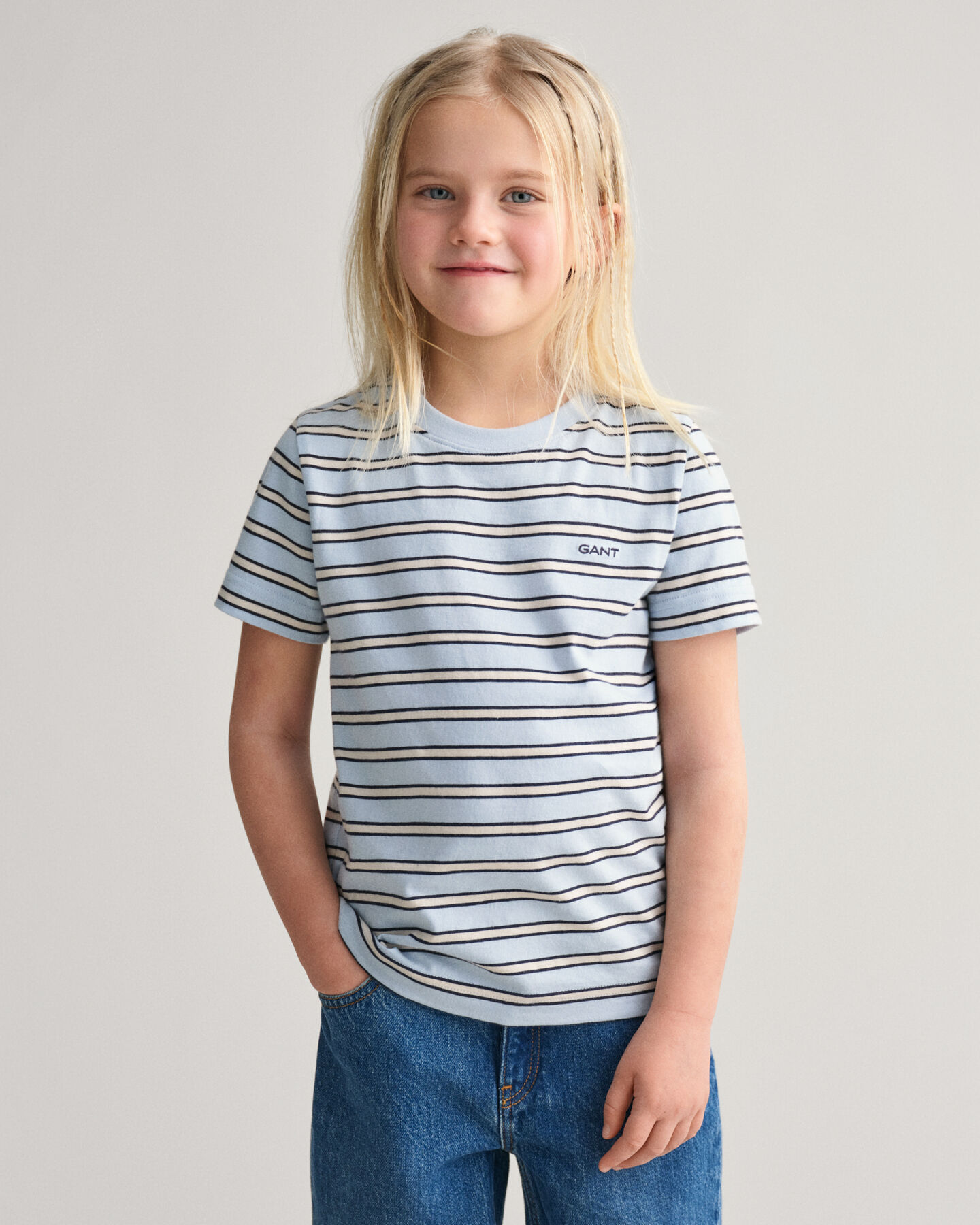 Kids T-Shirt mit Streifen