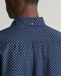 Regular Fit Kurzarmhemd mit Micro-Print