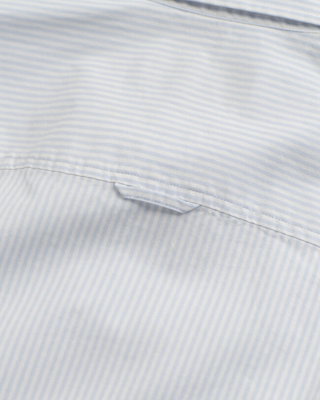 Slim Fit Popeline Bluse mit Streifen