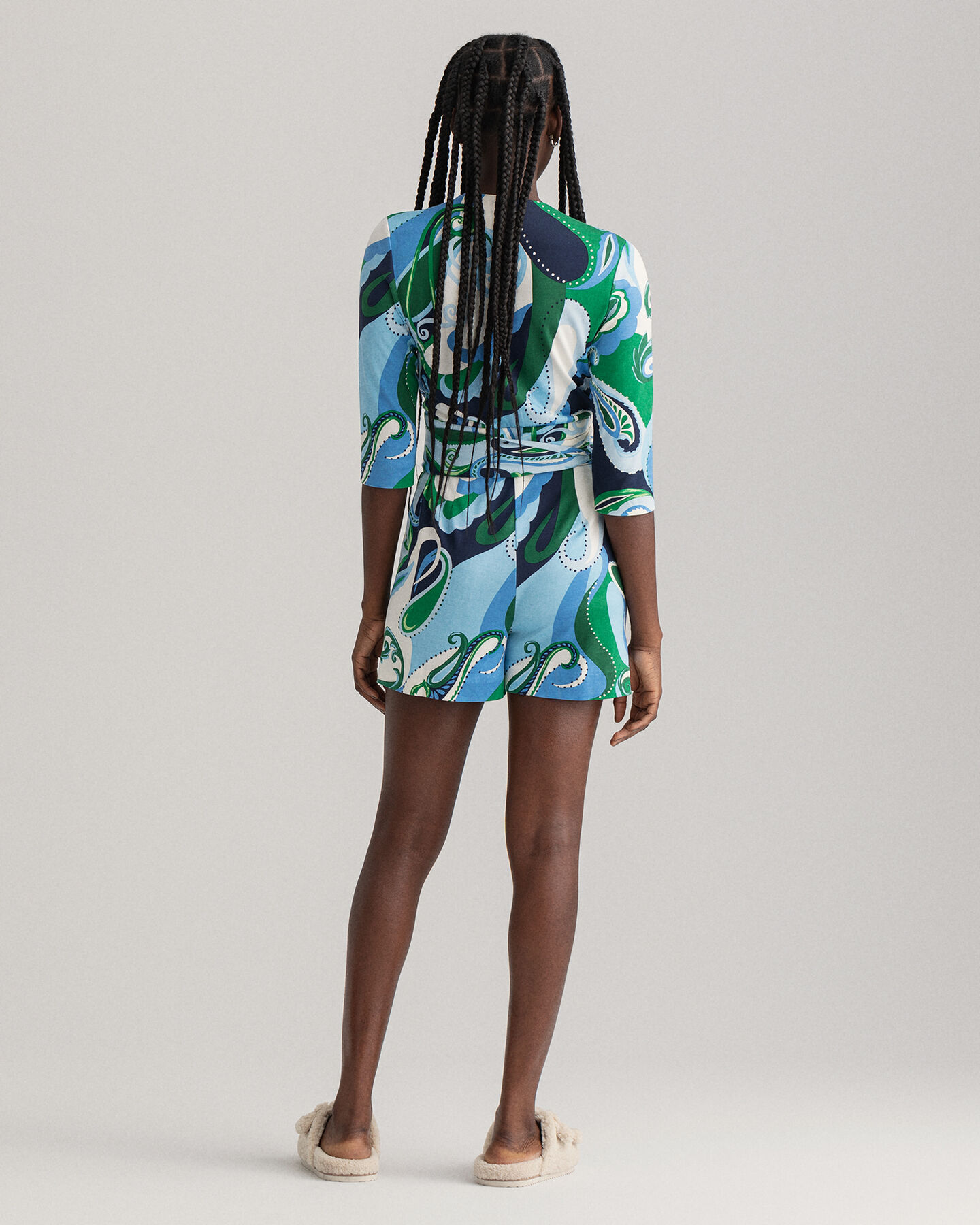 Jumpsuit mit Paisley-Muster