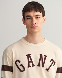 Langarm-T-Shirt aus Woll-Jersey