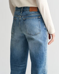 Rigid Jeans mit geradem Bein