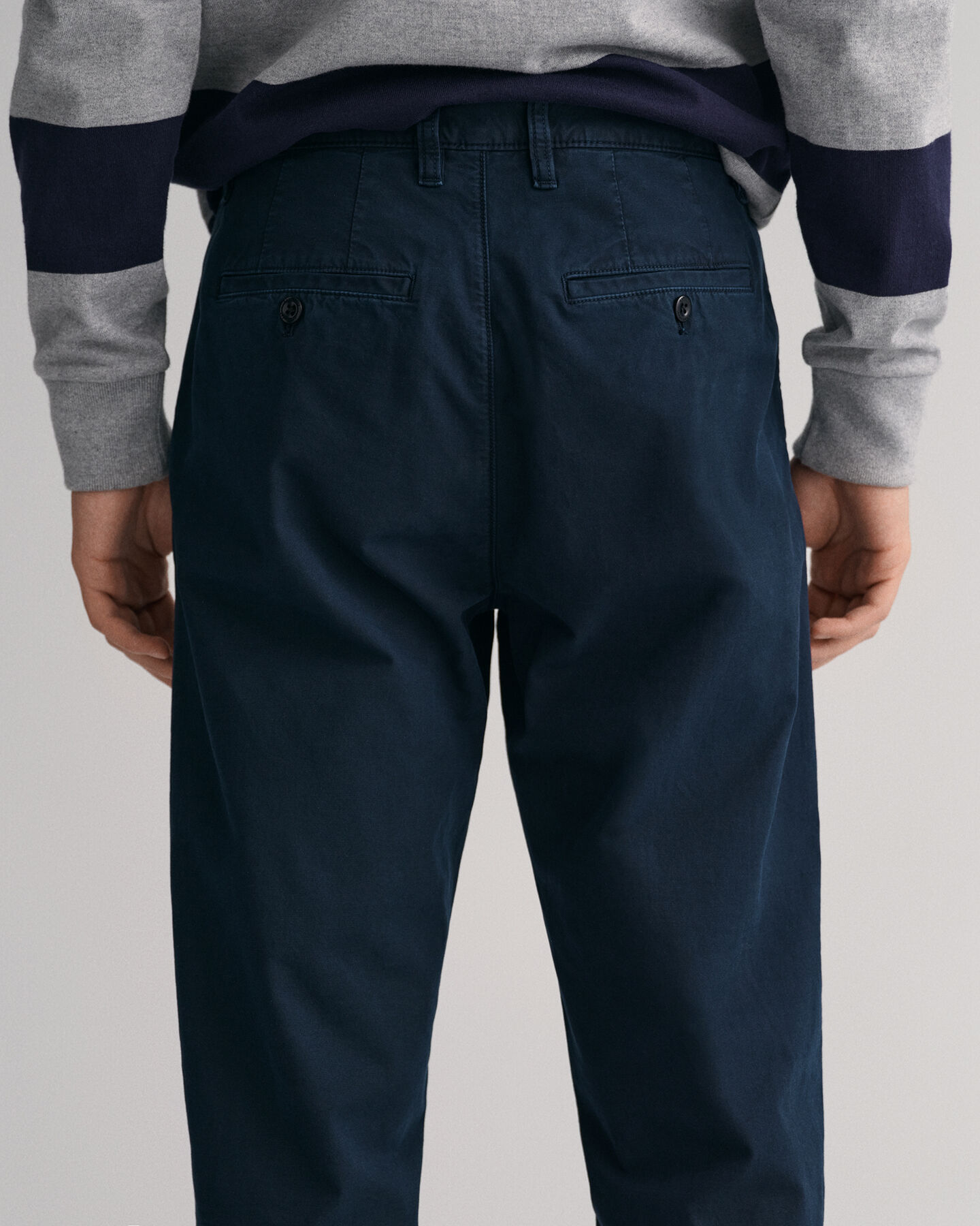 Allister Regular Fit Canvas Chinohose