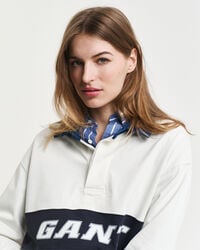 Heavy Rugger mit Denim-Kragen