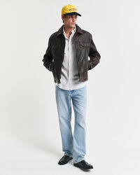 Regular Fit Tattersall Classic Oxford-Hemd