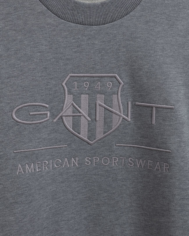 Tonal Shield Rundhals-Sweatshirt