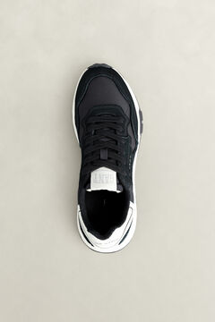 Youtron Sneaker aus Veloursleder — BLACK 2