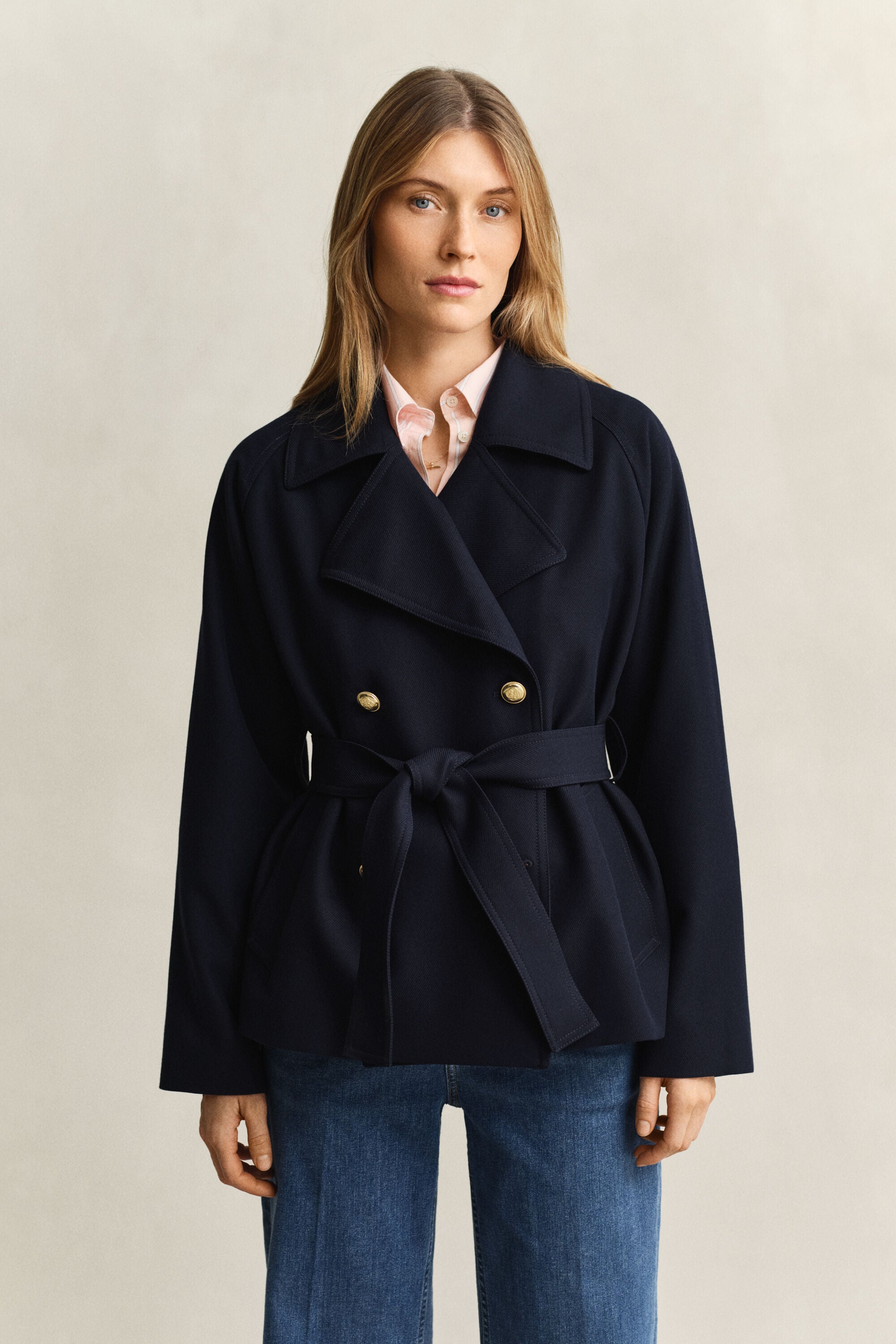 Kurzer Trenchcoat