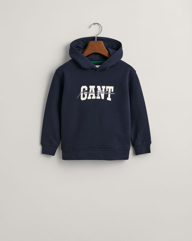 Kids GANT Arch Script Hoodie
