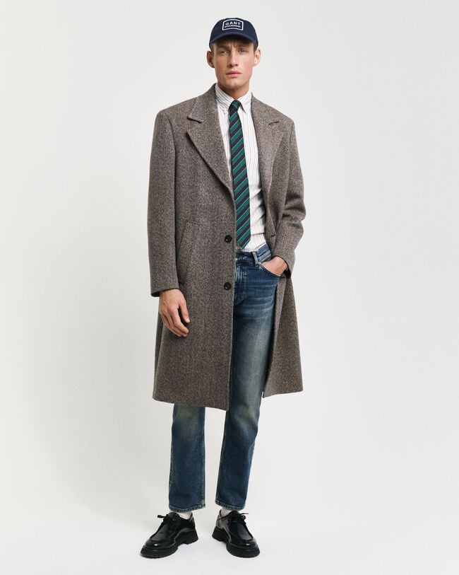 Regular Fit Classic Oxford-Hemd mit Streifen