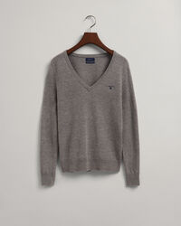 V-Neck Pullover aus Extra Fine Lambswool