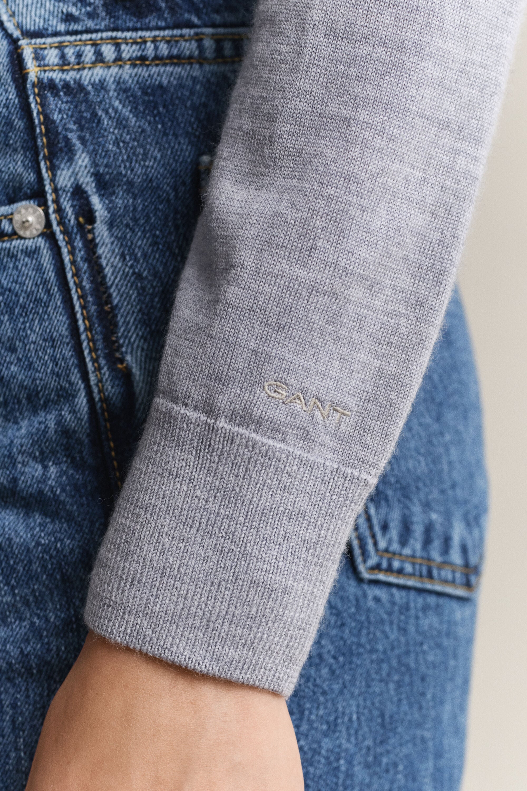 Rollkragenpullover aus extrafeiner Merinowolle