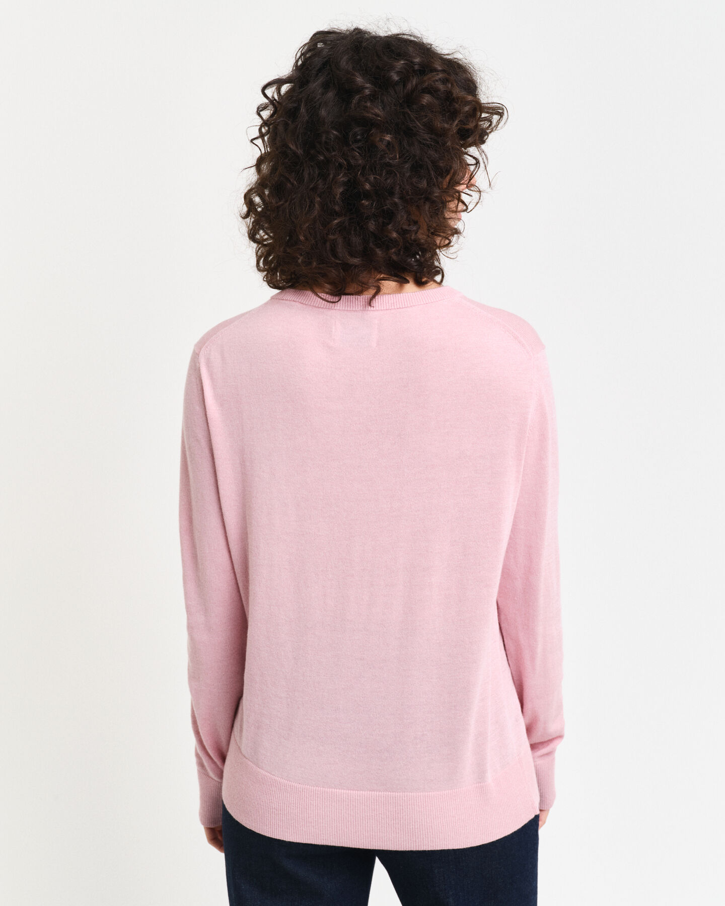 Feinstrick V-Neck Pullover