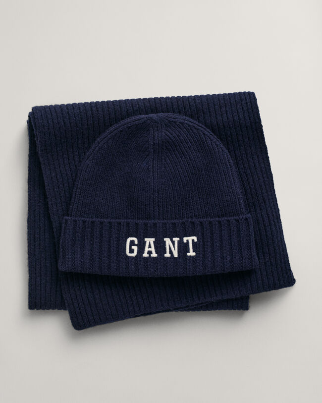 Geschenkset mit Beanie und Schal