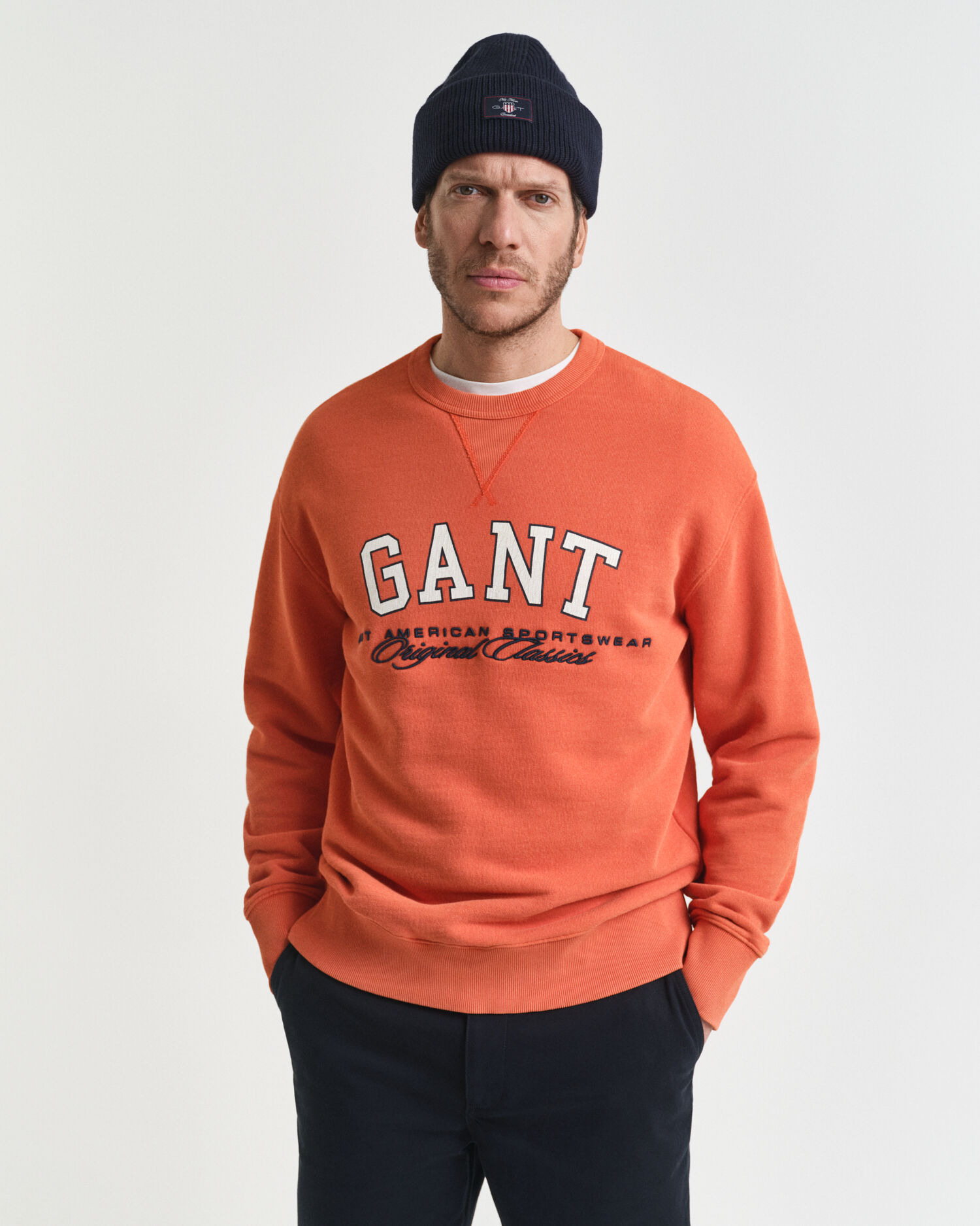 Collegiate Graphic Rundhals-Sweatshirt