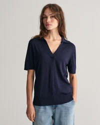 Feinstrick Kurzarm Rugger