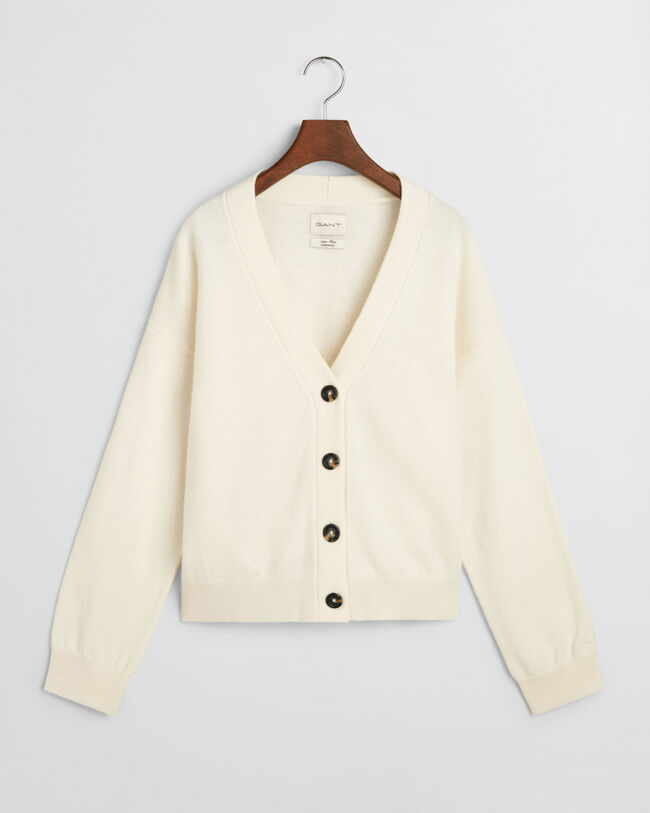 Superfine Lambswool Strickjacke