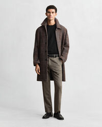 Klassischer Rundhalspullover aus Baumwolle