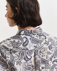 Paisley Bluse aus Baumwoll-Voile