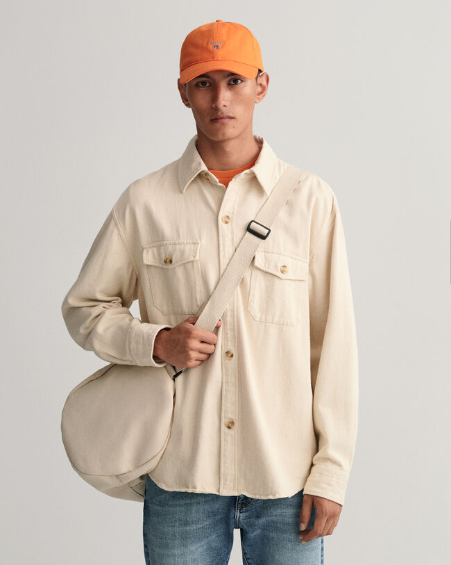 Cap aus Baumwolltwill