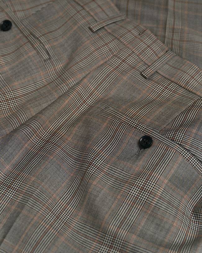 Glen Check Anzughose