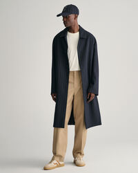 Mantel mit Nadelstreifen