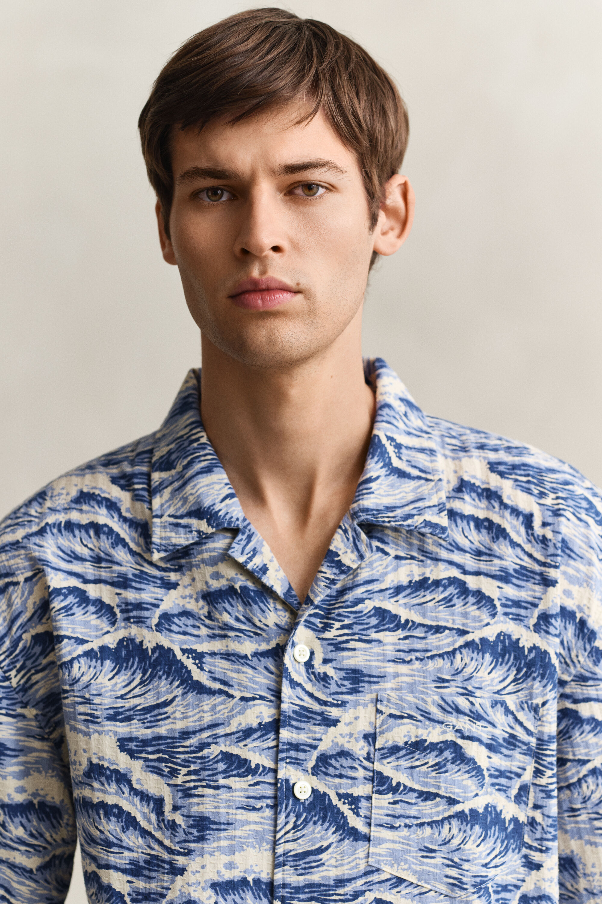 Kurzarmhemd mit Print