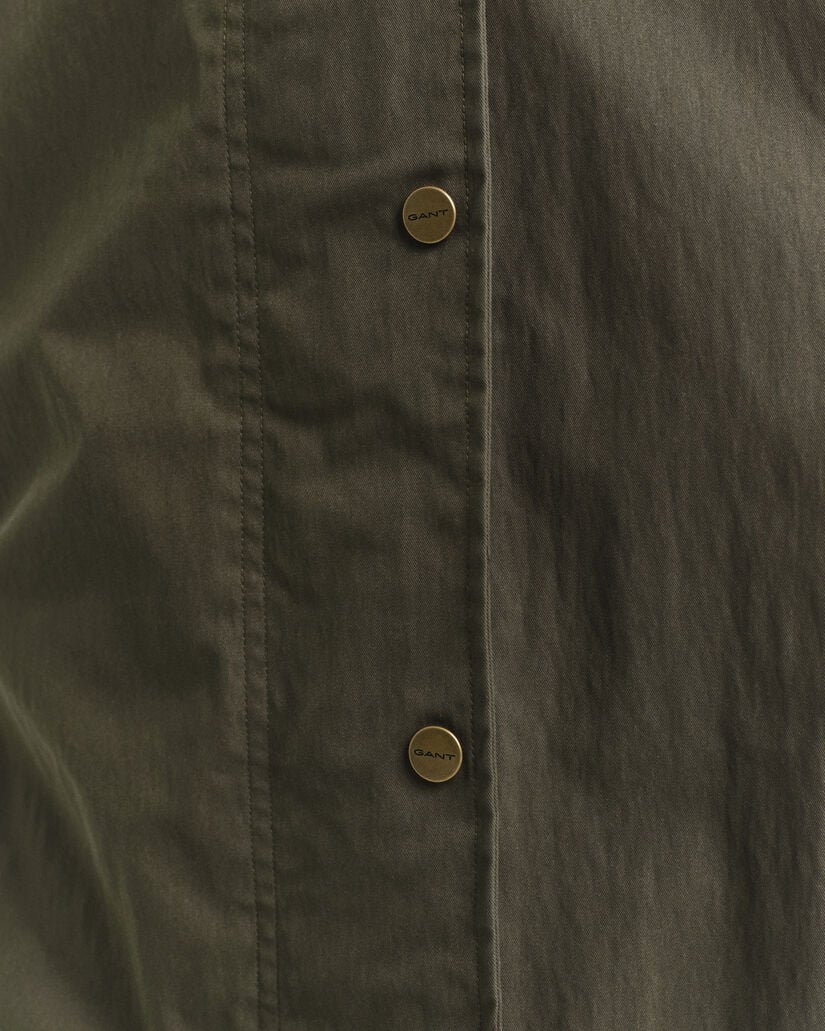Waxed Cotton Kurzmantel