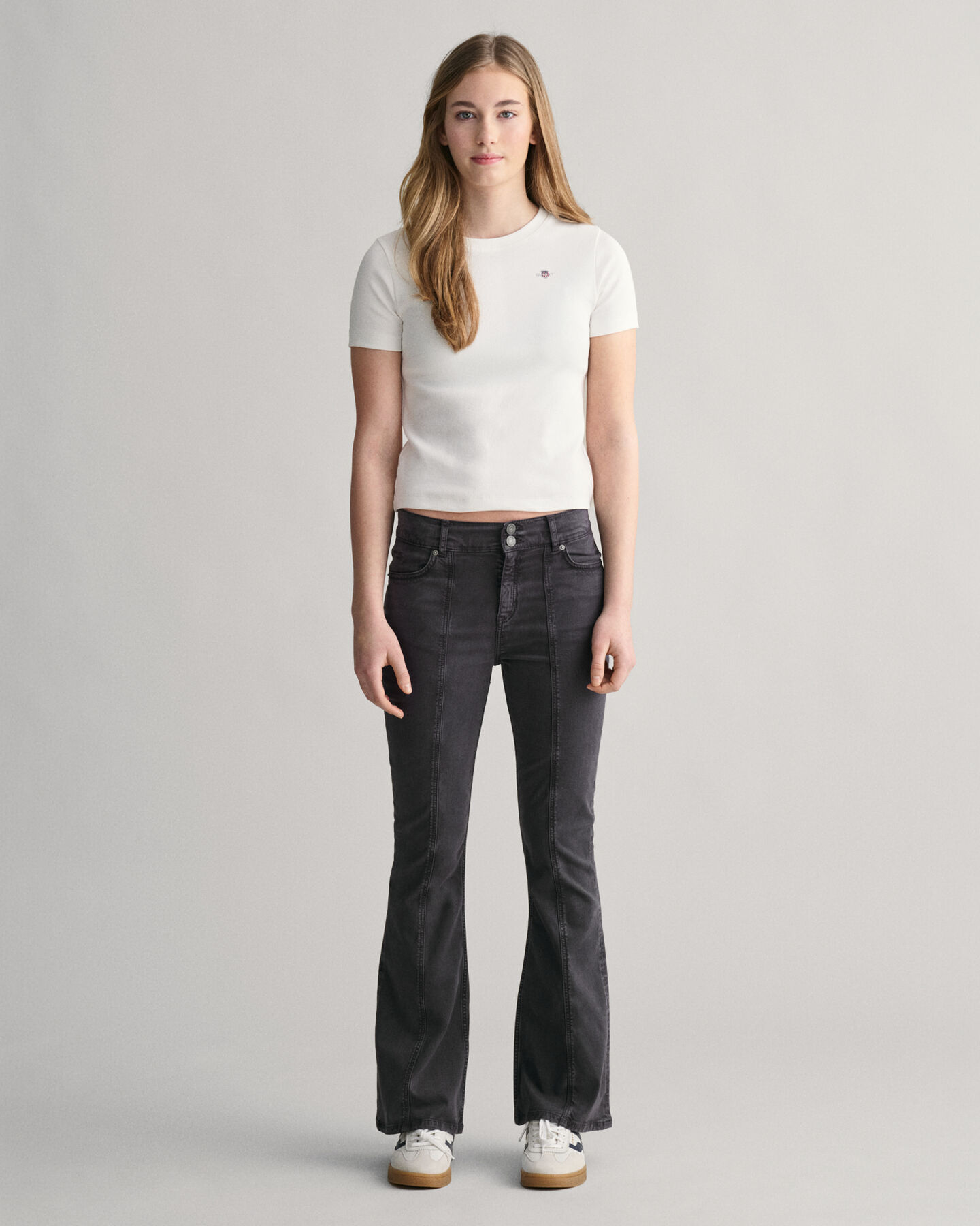 Teen Girls Bootcut-Hose mit Stretch und niedriger Leibh&ouml;he