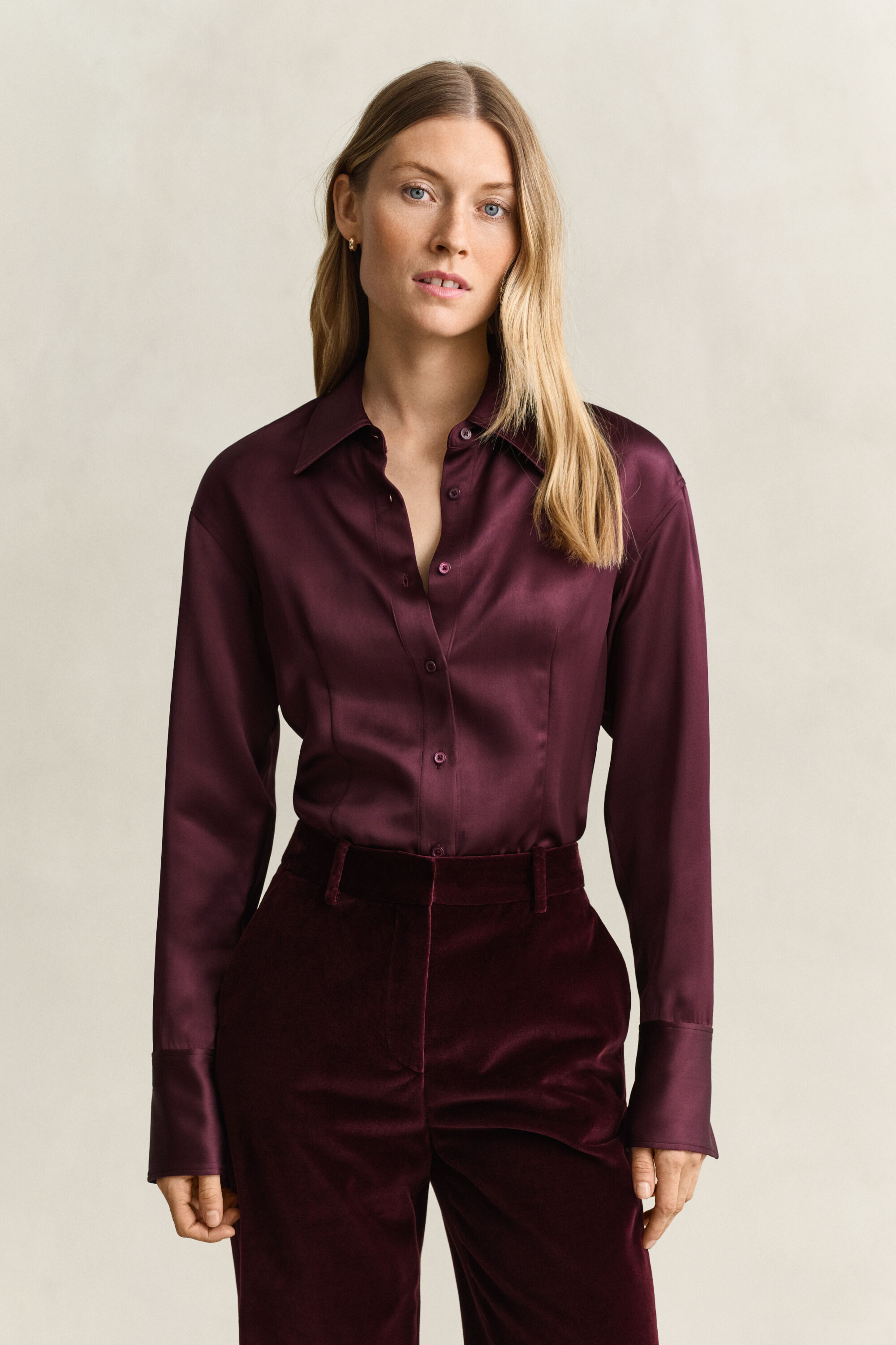 Slim Fit Bluse