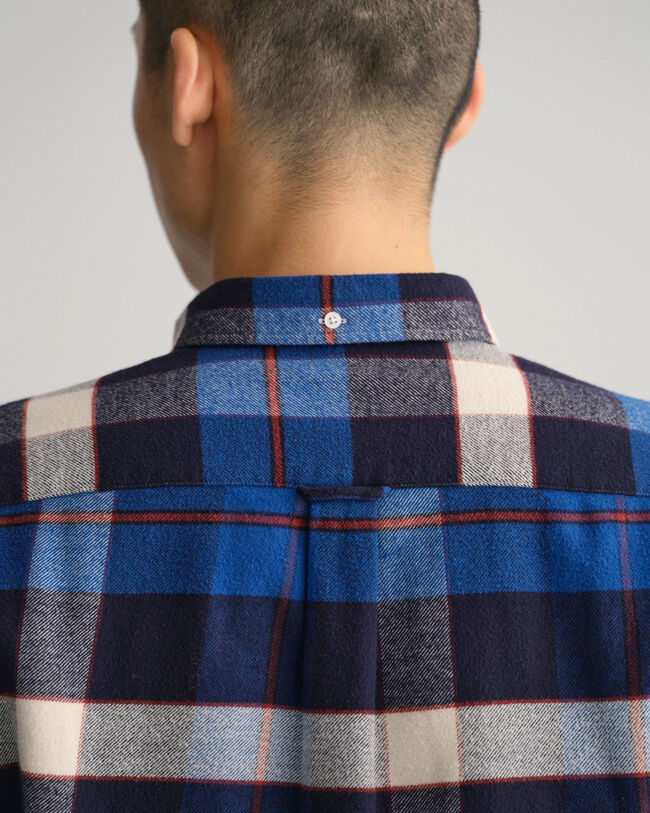 Regular Fit Flanellhemd mit Tartan-Muster