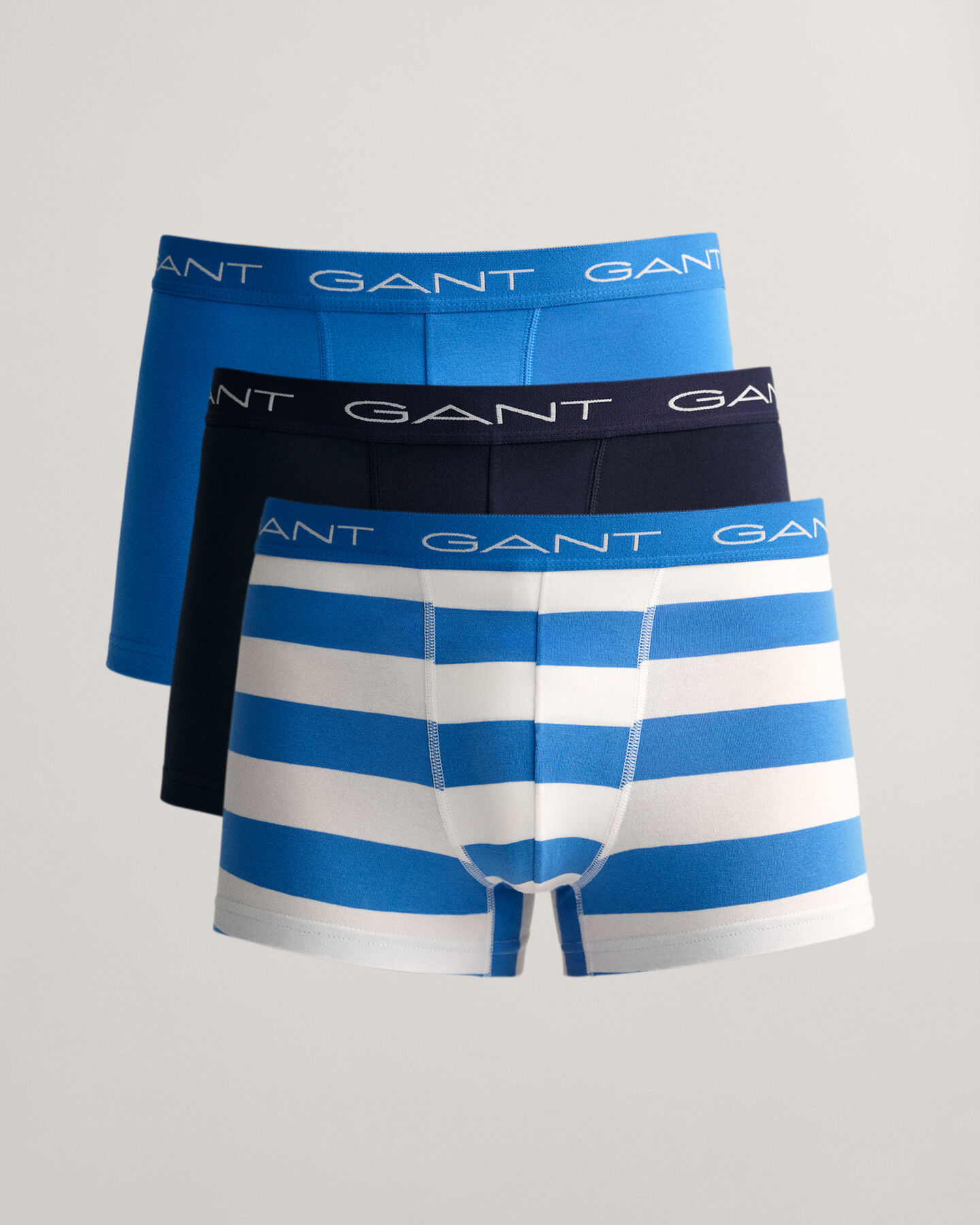 3er-Pack Rugby Boxershorts mit Streifen