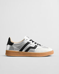 Cuzima Sneaker aus Metallic-Leder