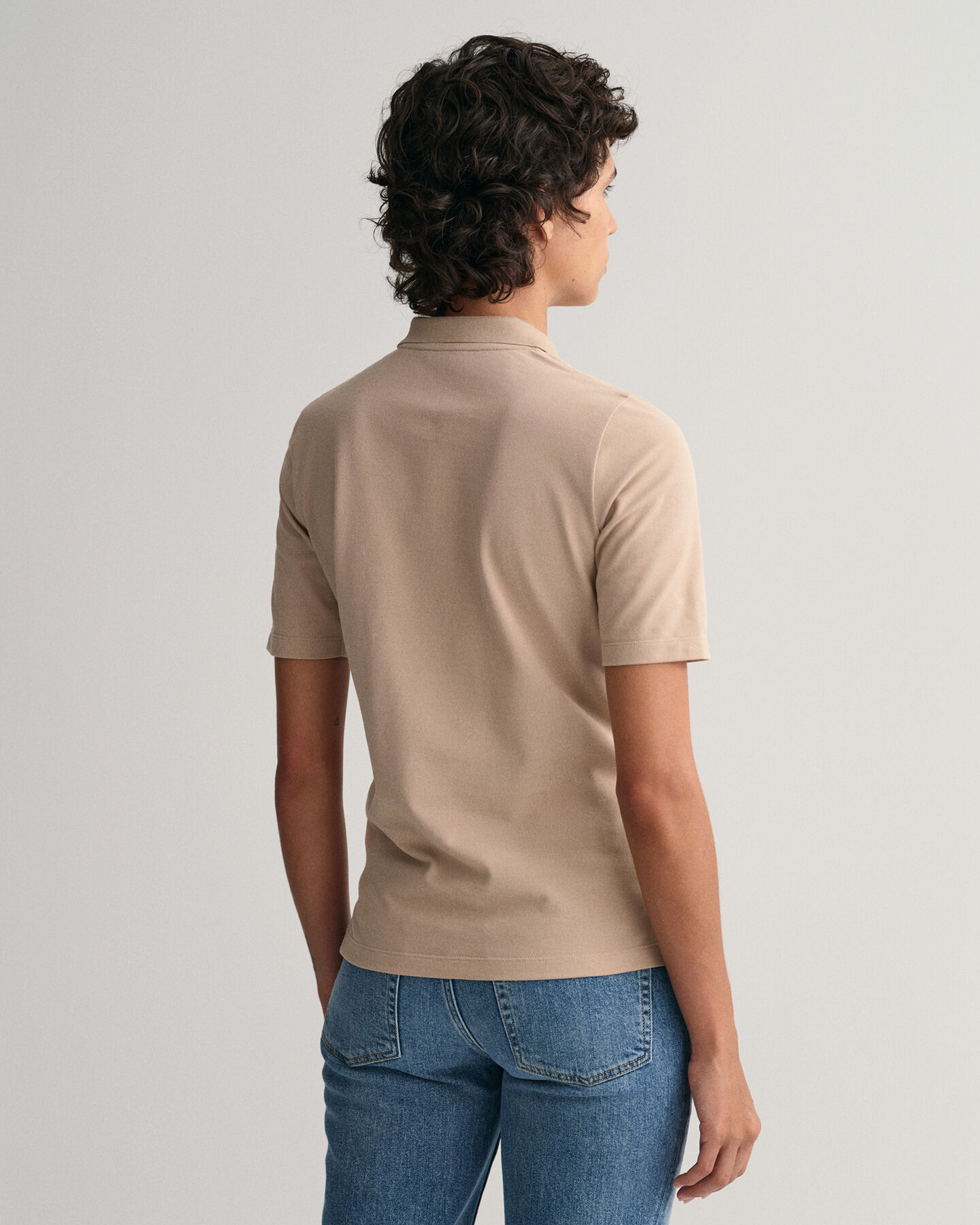 Original Piqu&eacute; Poloshirt mit l&auml;ngerem Arm