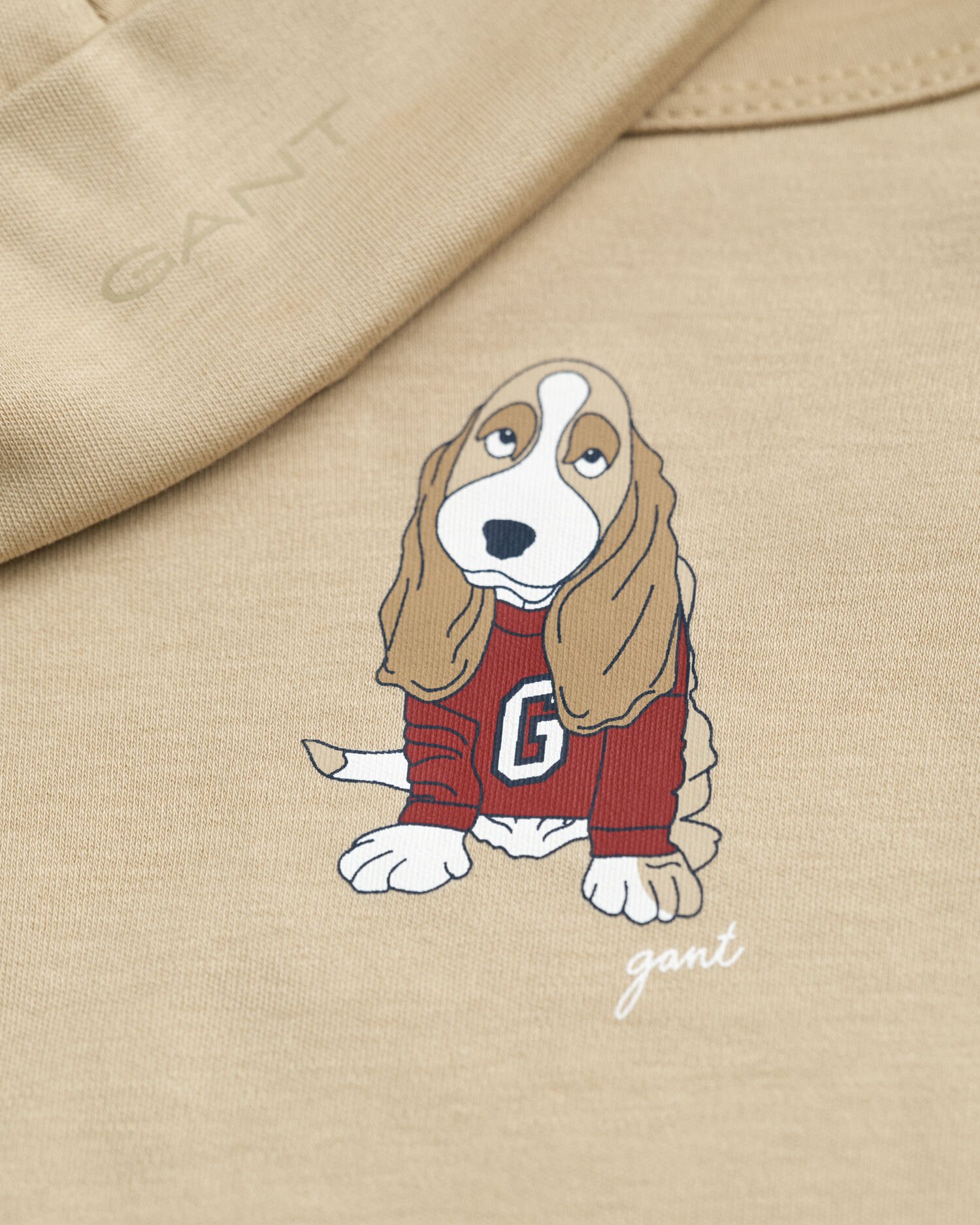 Baby Body und Beanie mit Hunde-Print