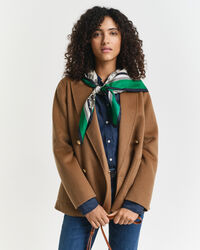 Seidentuch mit Baum-Print