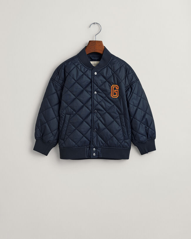 Gesteppte Kids GANT Varsity Jacket