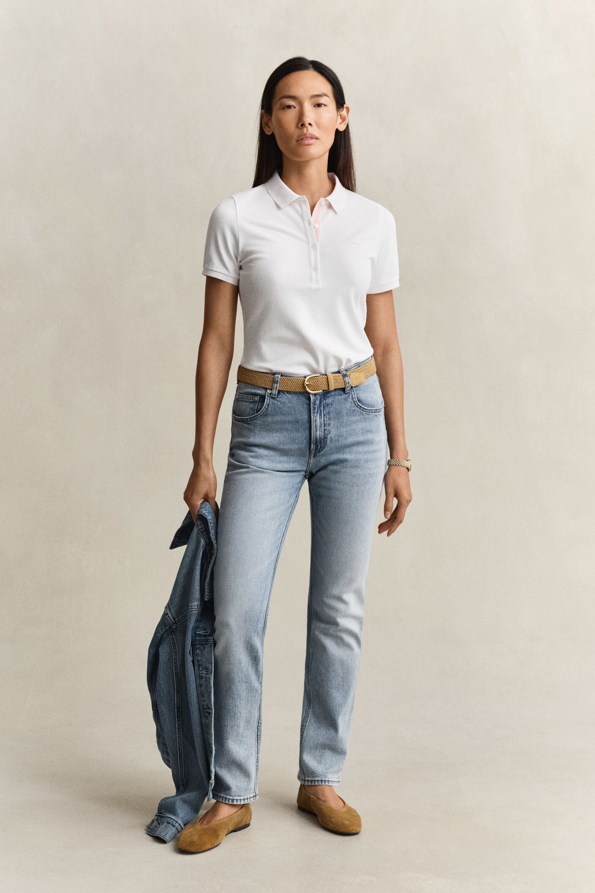 Kontrast Piqué Poloshirt